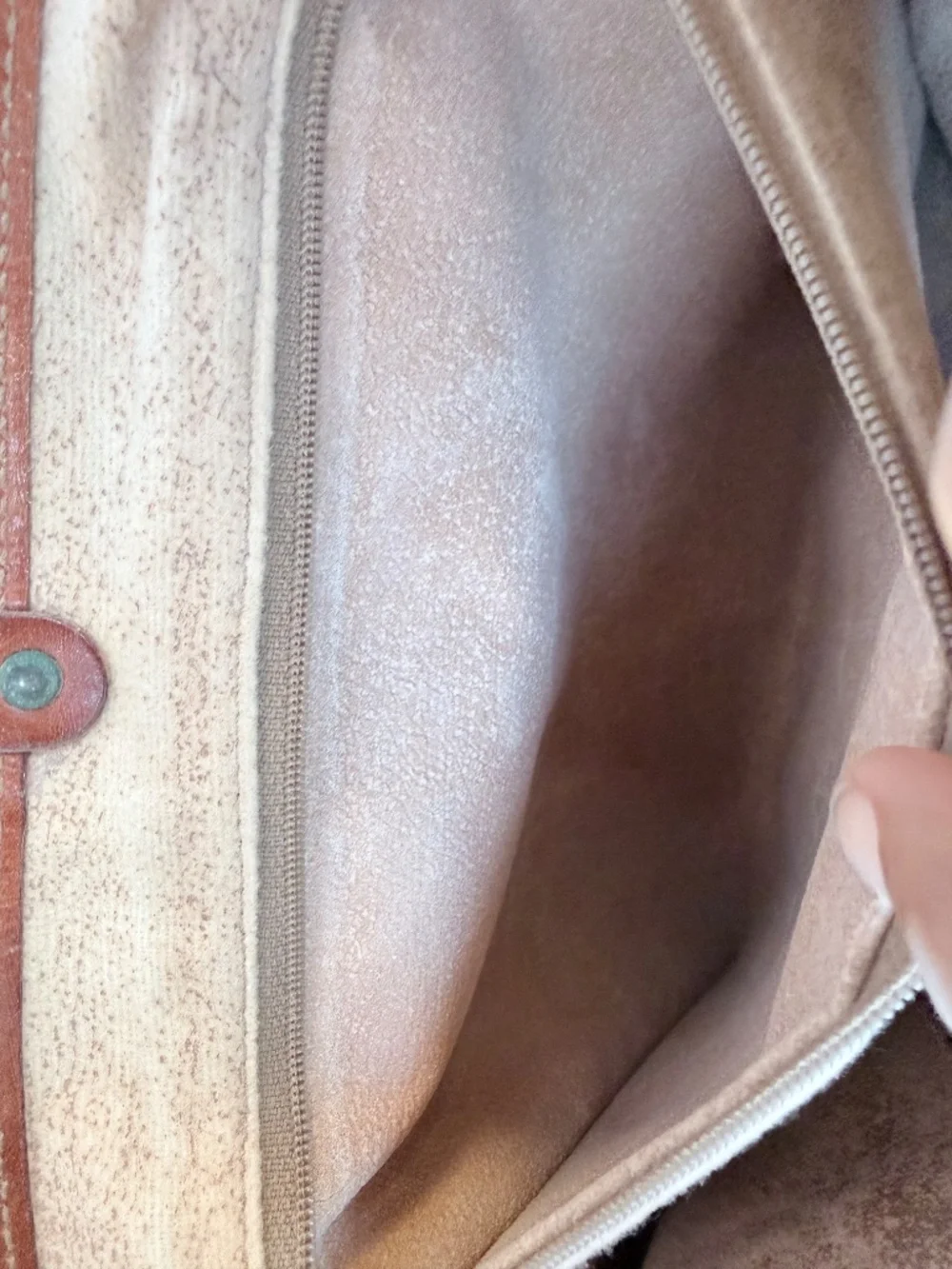 Vintage Burberrys Coated Canvas Messenger Crossbody Bag- OliveGrey